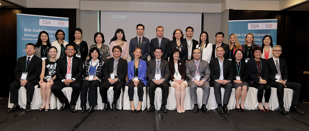 DIA-CoRE Singapore Annual Meeting 2019 Program Committee photo op