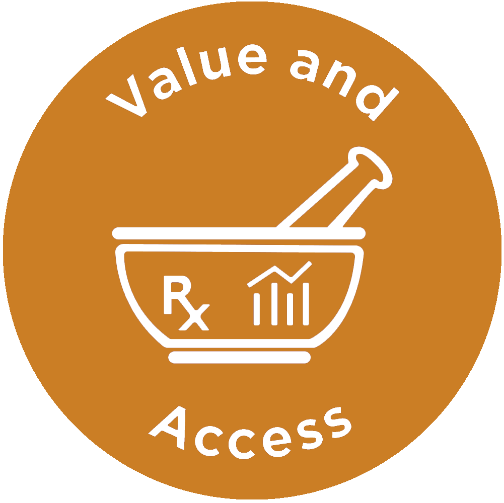 Value and Access icon with a medical graphic