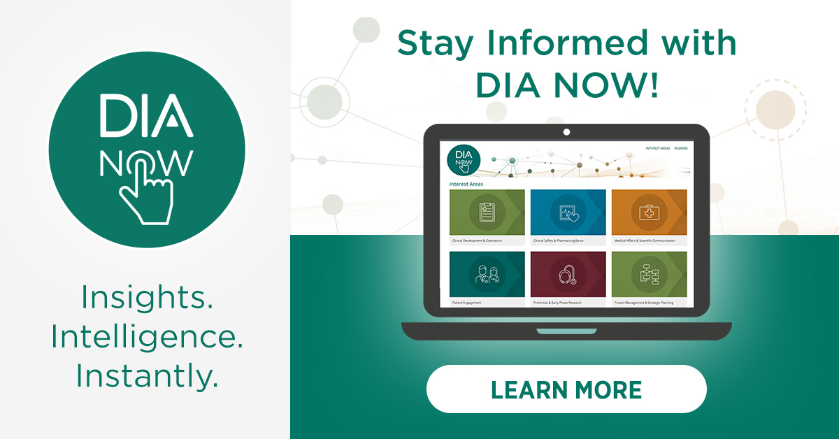 DIA Advertisement: DIA Now
