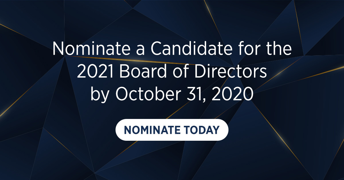 2021 Board of Directors Nomination Advertisement