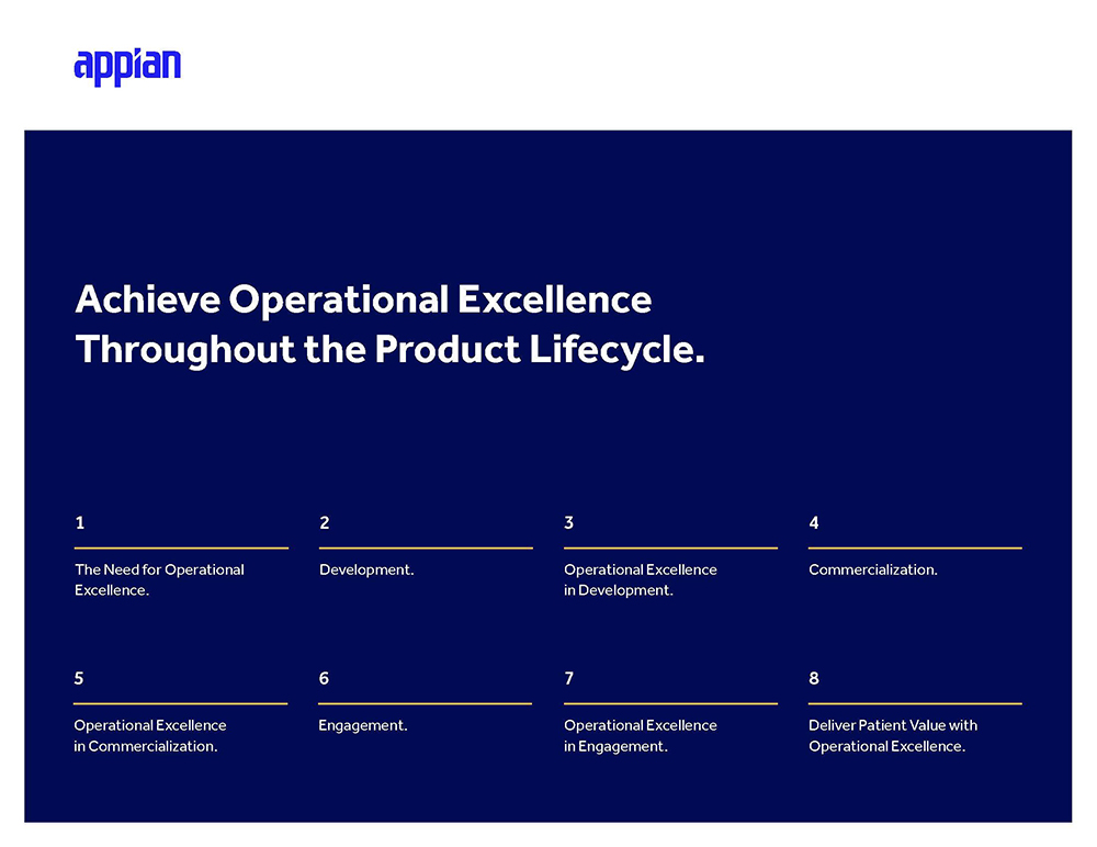 Achieve Operational Excellence Throughout the Product Lifecycle White Paper