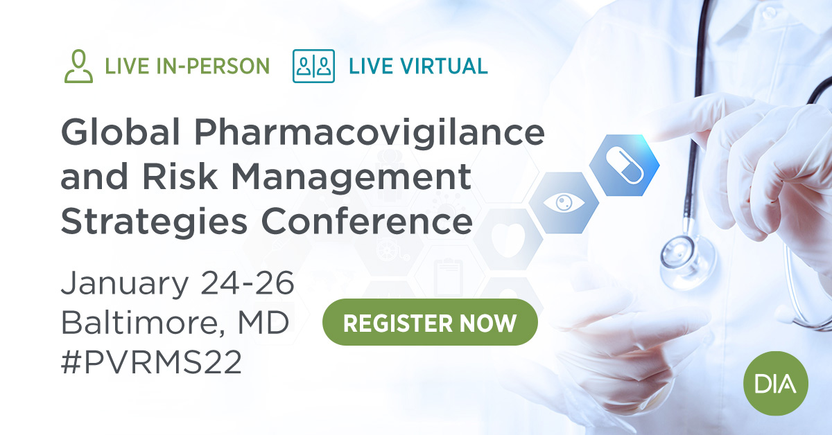 Global Pharmacovigilance and Risk Management Strategies Conference Advertisement