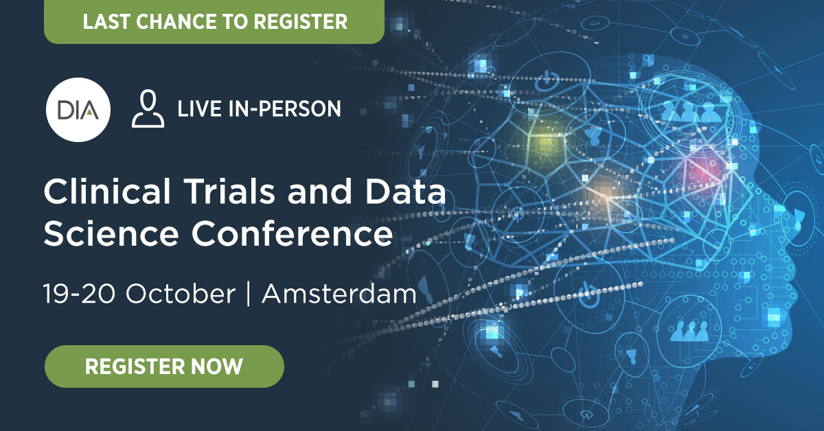 DIA Clinical Trials and Data Science Conference Advertisement