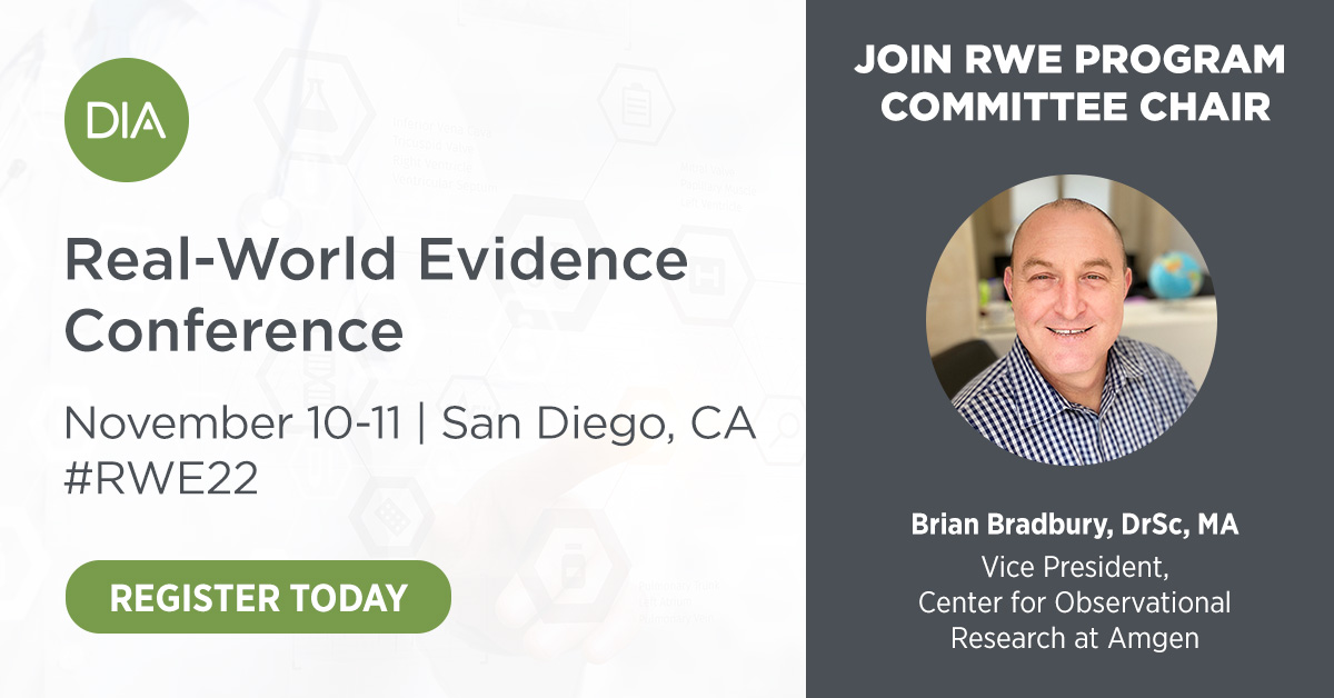 DIA Real-World Evidence Conference Advertisement