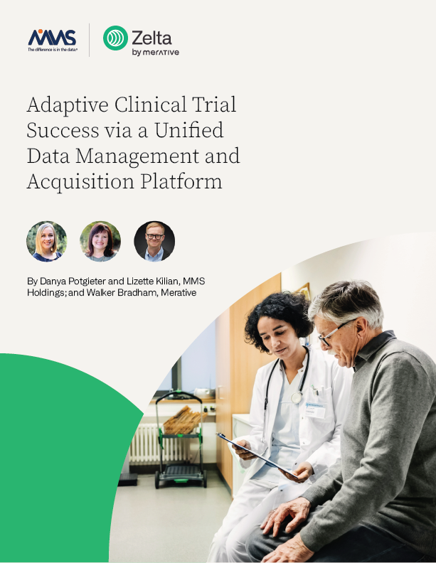 Adaptive clinical trial success via a unified data management and acquisition platform 