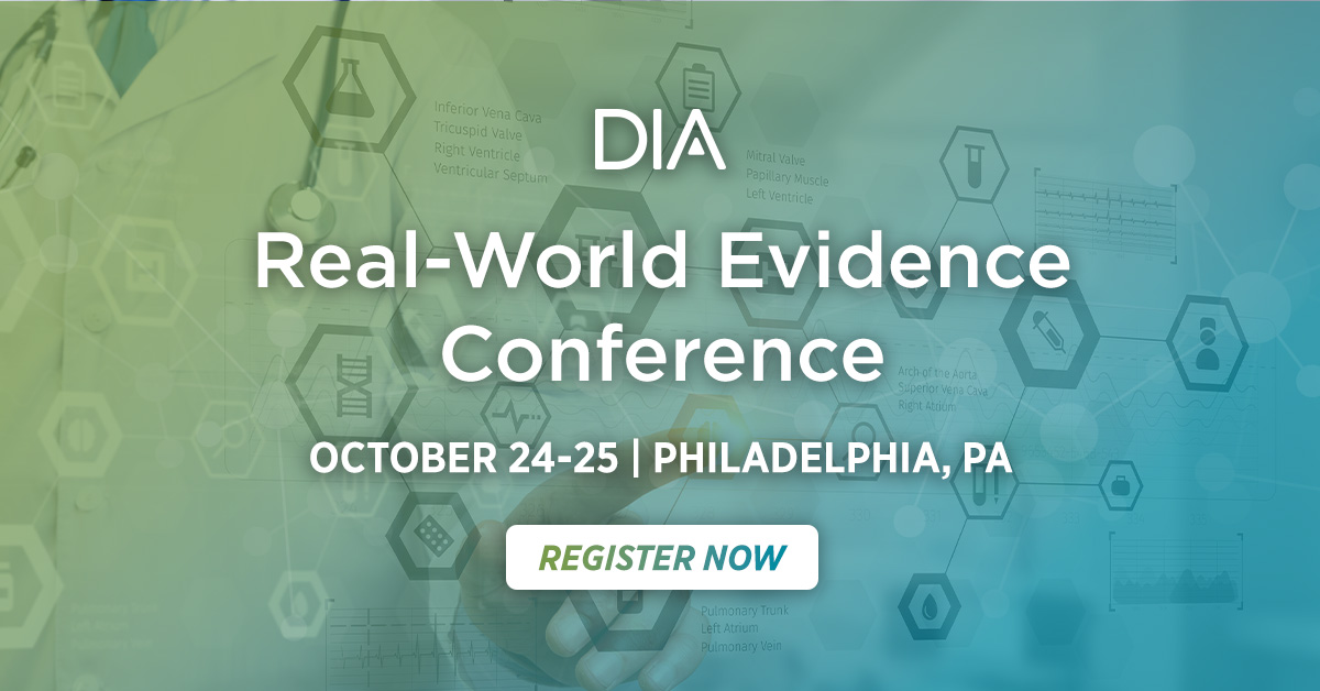 DIA Real-World Evidence Conference Advertisement