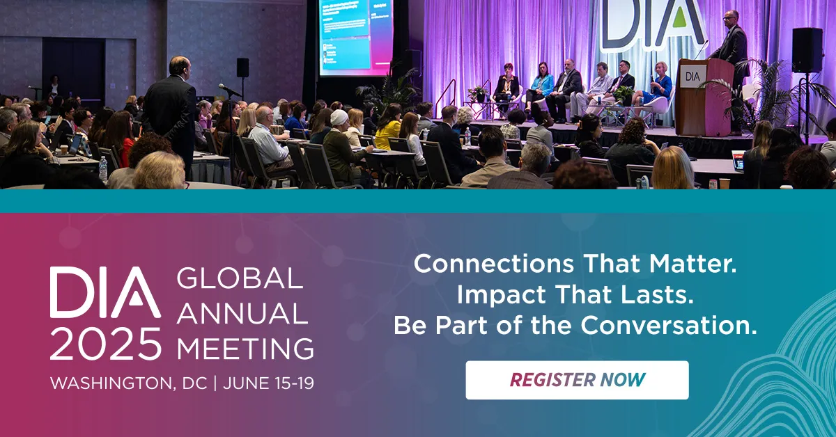 DIA Global Annual Meetings Advertisement